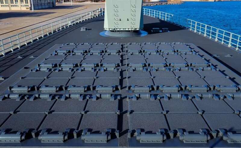 垂发单元实际上是舰艇的垂直发射系统(VLS)
