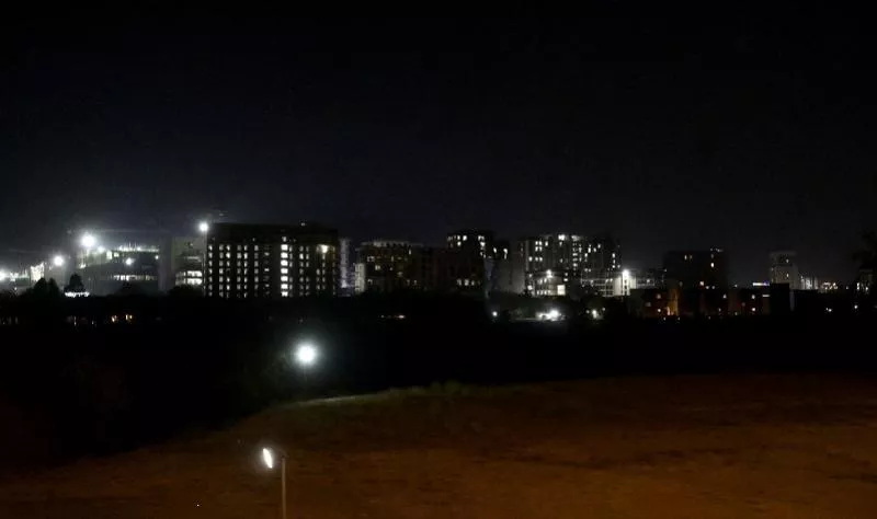 从泰国达府湄索拍摄的泰国与缅甸边境地区